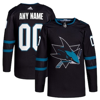 Custom San Jose Sharks Jersey